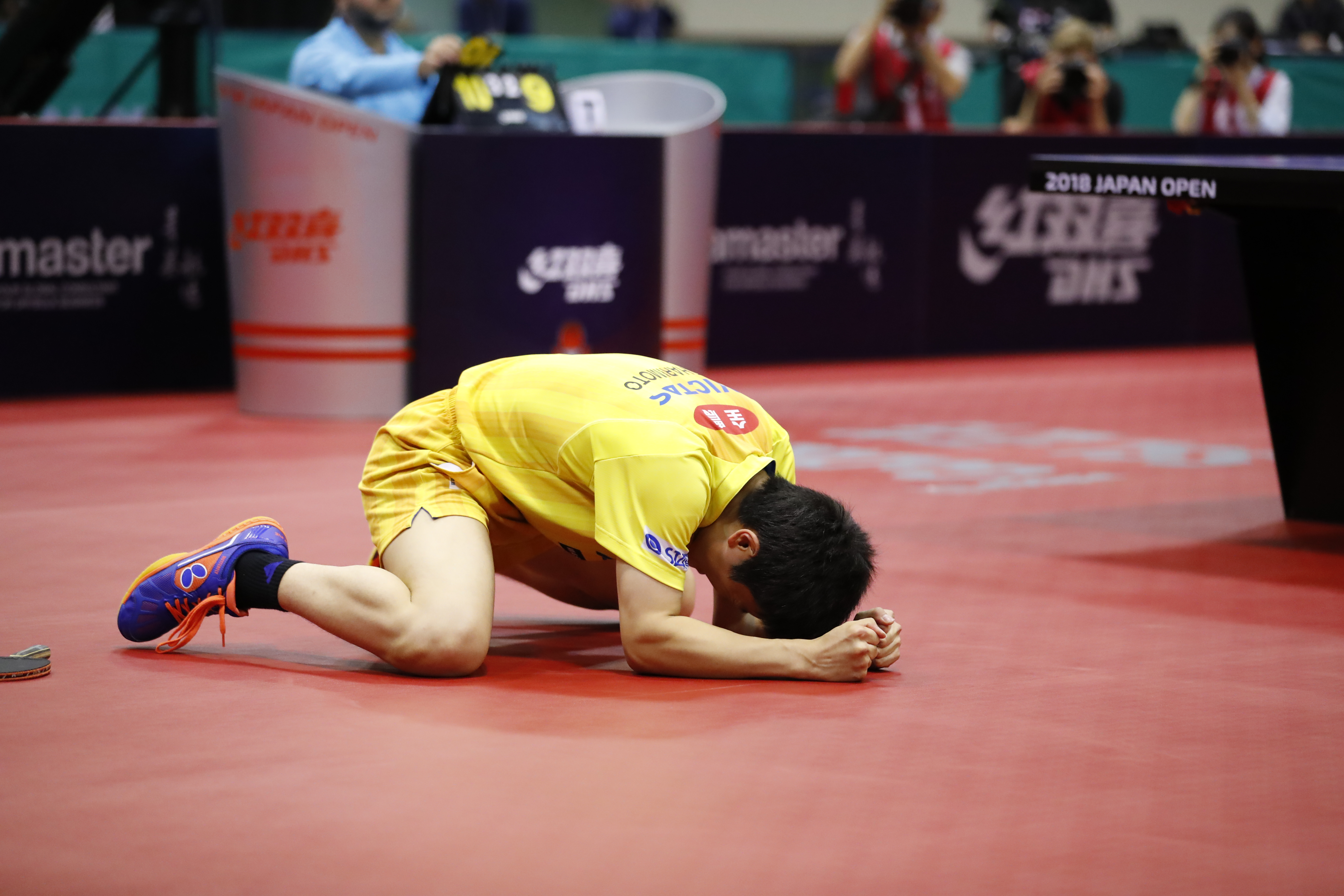 Surpriză uriașă la Openul Japoniei de tenis de masă. Ma Long, învins de Harimoto, puștiul-minune de 14 ani / GALERIE FOTO&VIDEO