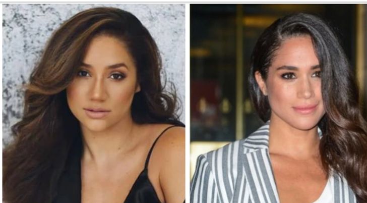 Zici că-i sora geamănă a lui Meghan Markle. Asemănarea unui model XXL cu soția Prințului Harry este uluitoare | FOTO
