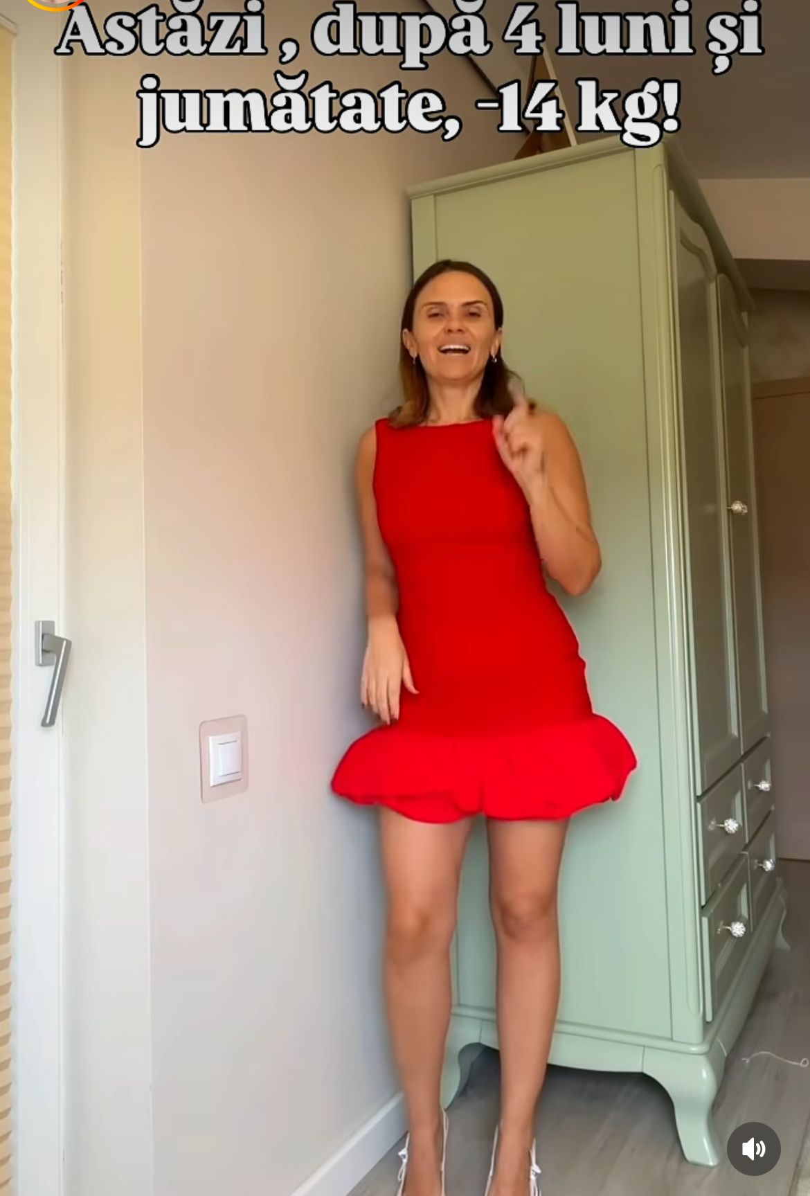 Imagini cu Cristina Șișcanu, după ce a slăbit 14 kilograme. Soția lui Mădălin Ionescu a îmbrăcat o rochie mini