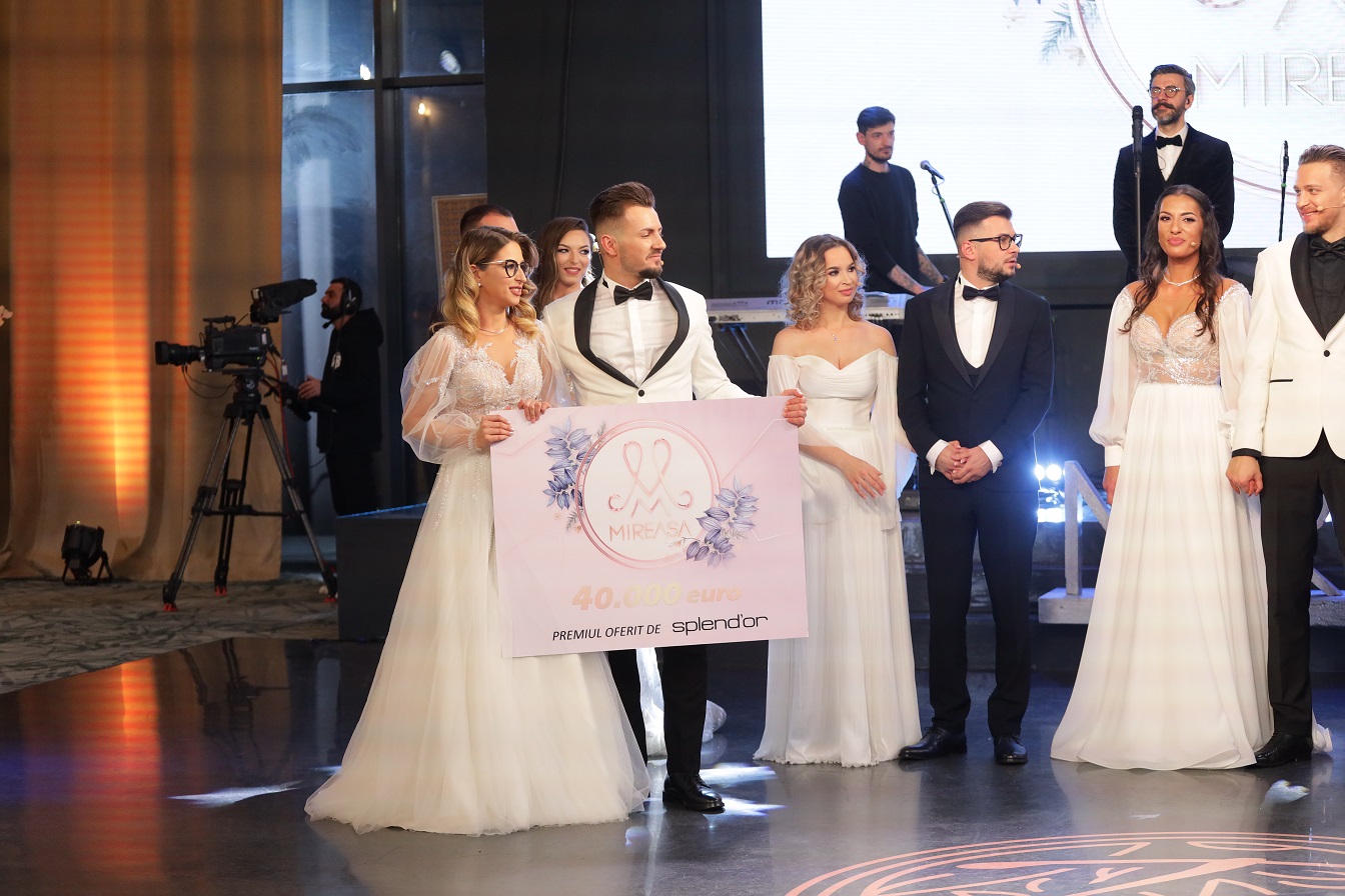 Miruna și Cosmin au câștigat „Mireasa”, sezonul 6. Câți bani au primit, după ce s-au căsătorit în emisiunea de la Antena 1
