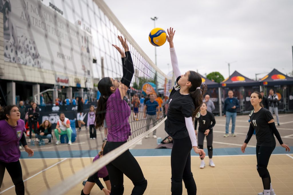 BCR Sport Arena Streetball a transformat parcarea Iulius Mall Iași într-o oază a sportului urban