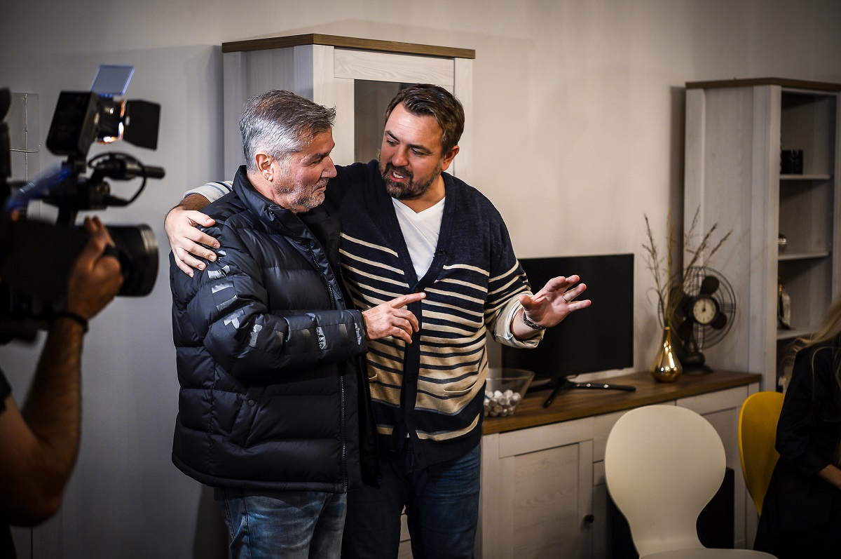 Sorana și Anca de la A.S.I.A. și Dan Bittman, vizită surpriză în casa X Factor | FOTO