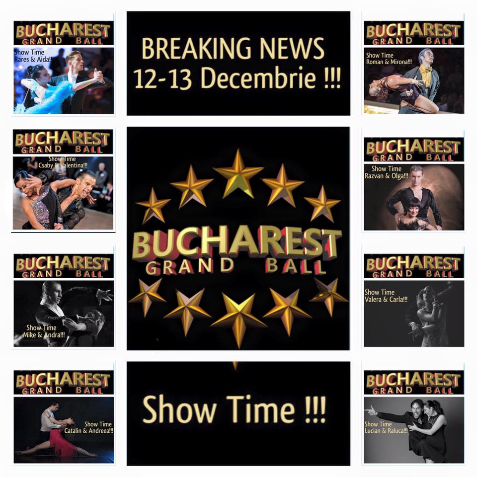 “Bucharest Grand Ball” adună peste 500 de dansatori sportivi / GALERIE FOTO