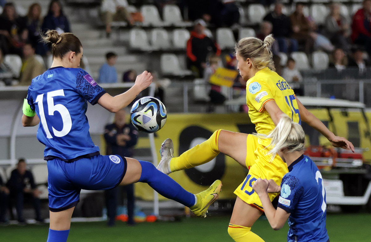Au trecut de kazahe. Naționala feminină de fotbal a României, a doua victorie în preliminariile Euro 2025