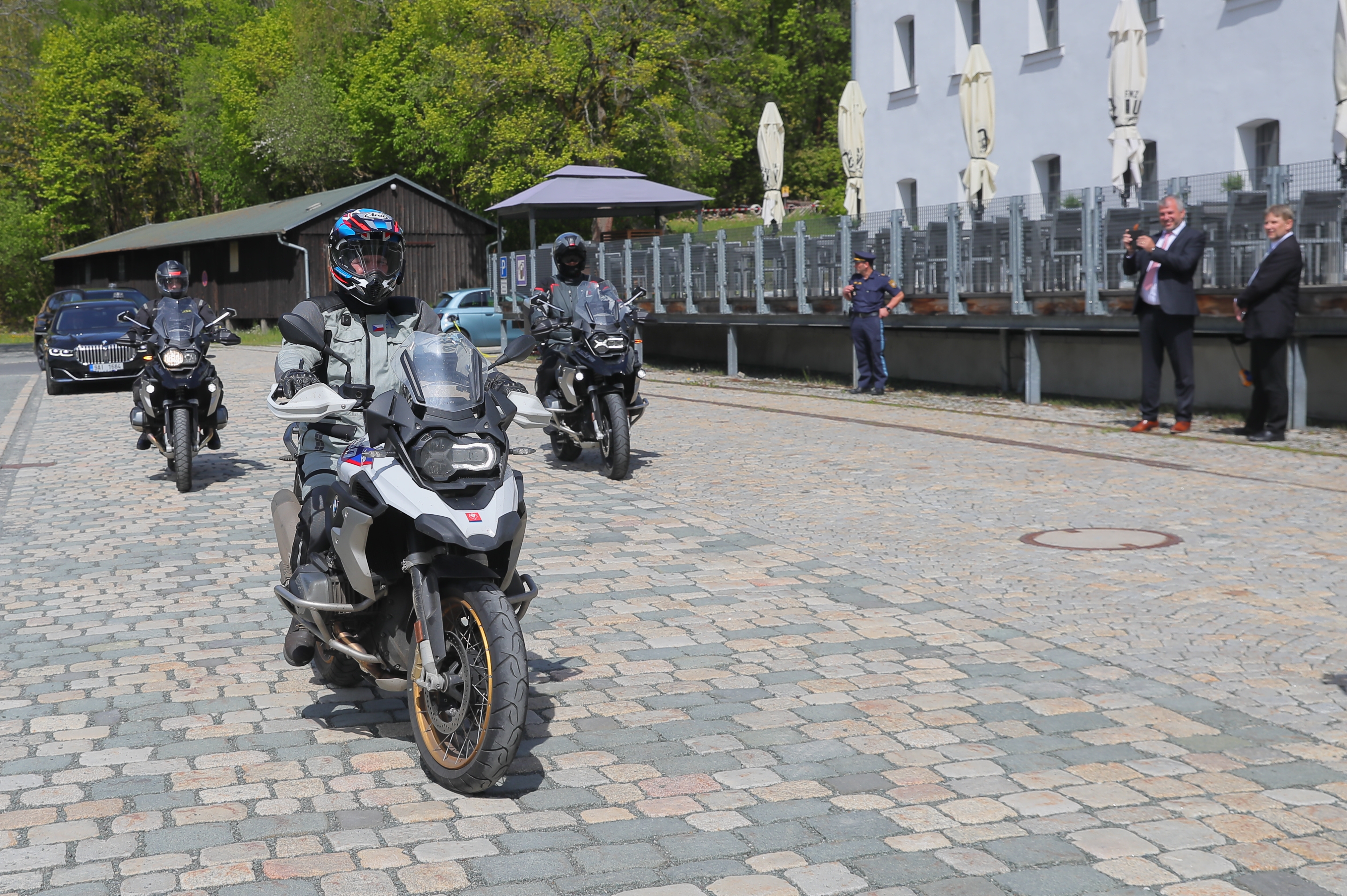 „Sunt în formă”. Președintele Petr Pavel a ajuns cu motocicleta în Germania, la deschiderea evenimentelor dedicate prieteniei ceho-bavareze