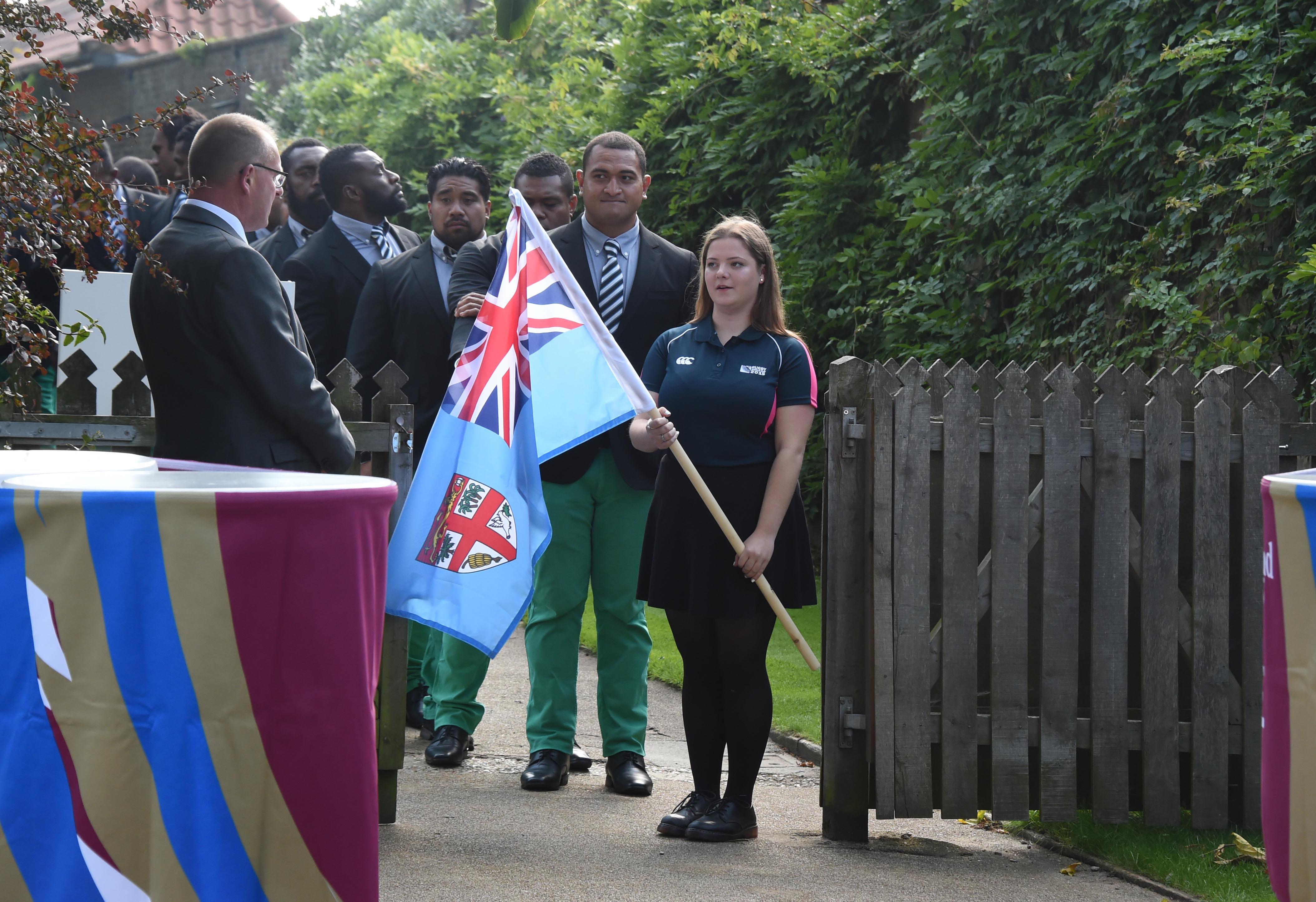 Fiji, prima națiune sosită în Anglia, pentru Campionatul Mondial de rugby