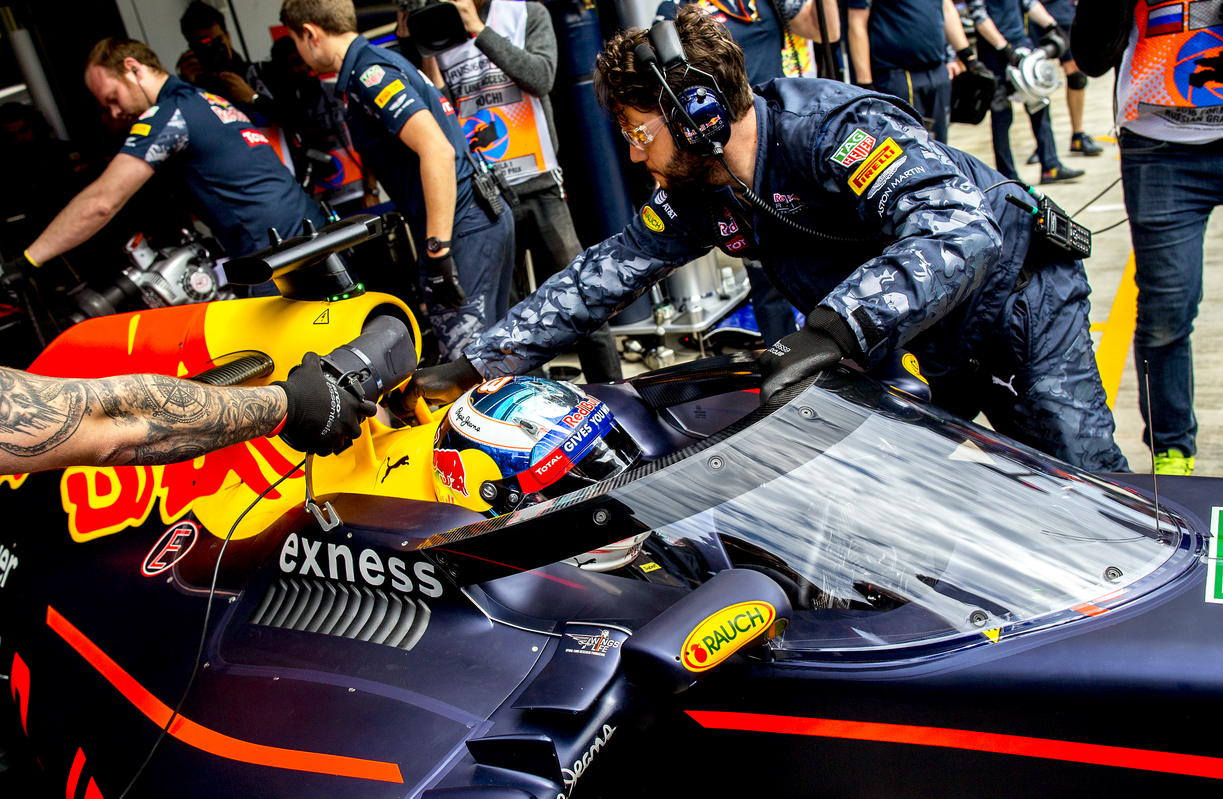 Inovație testată de Red Bull Racing pe circuitul de Formula 1 din Rusia / GALERIE FOTO și VIDEO