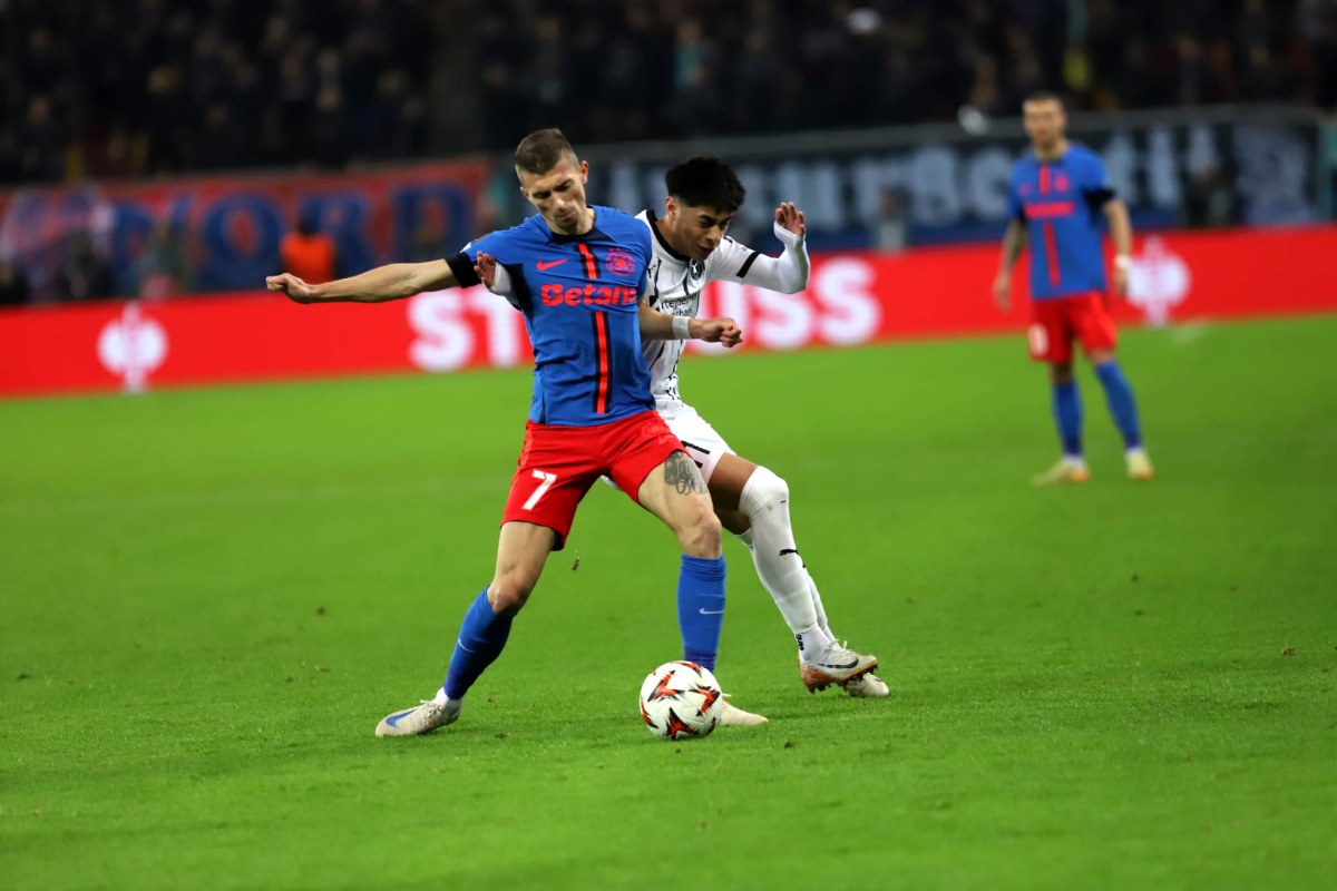 FCSB - Midtjylland 2-0. Gol în secunda 9 și a treia victorie în grupa Europa League pentru echipa lui Gigi Becali