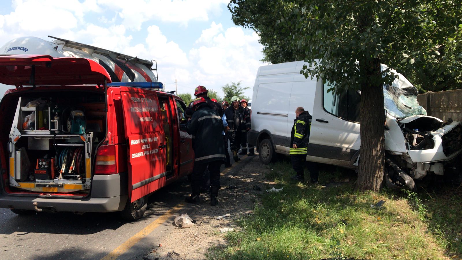 Trafic blocat pe șoseaua de centură din București din cauza unui accident. Nu se circulă pe ambele sensuri