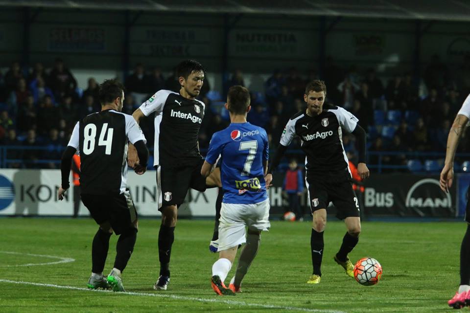 Liga I, play-off, etapa a 6-a: Viitorul - Astra 1-3. Liderul a defilat! Au punctat Boudjemaa, Găman și Alibec, respectiv tânărul Ciobanu. Gazdele, în 10! VIDEO