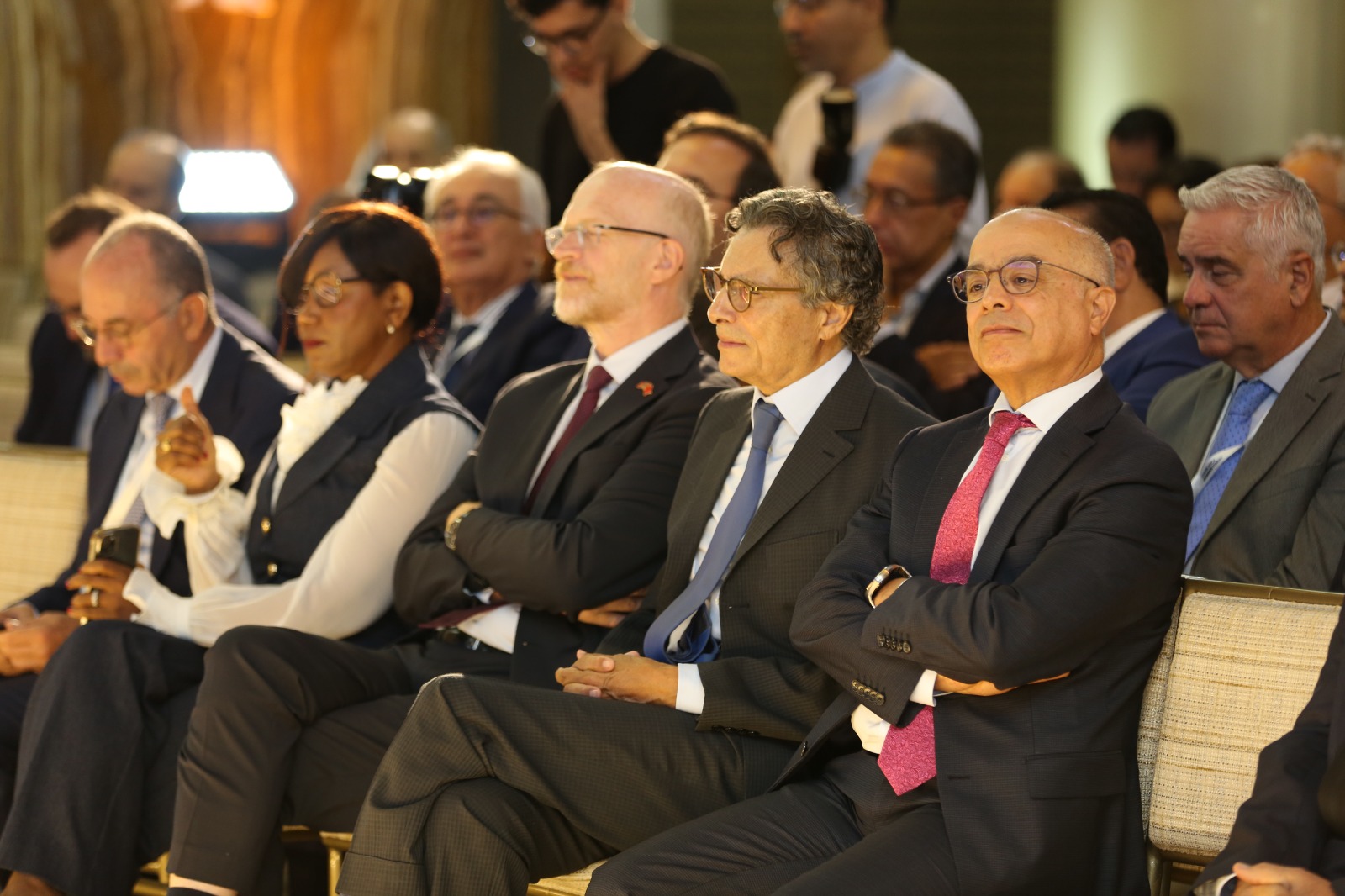 Speakers at the Casablanca Business Forum 