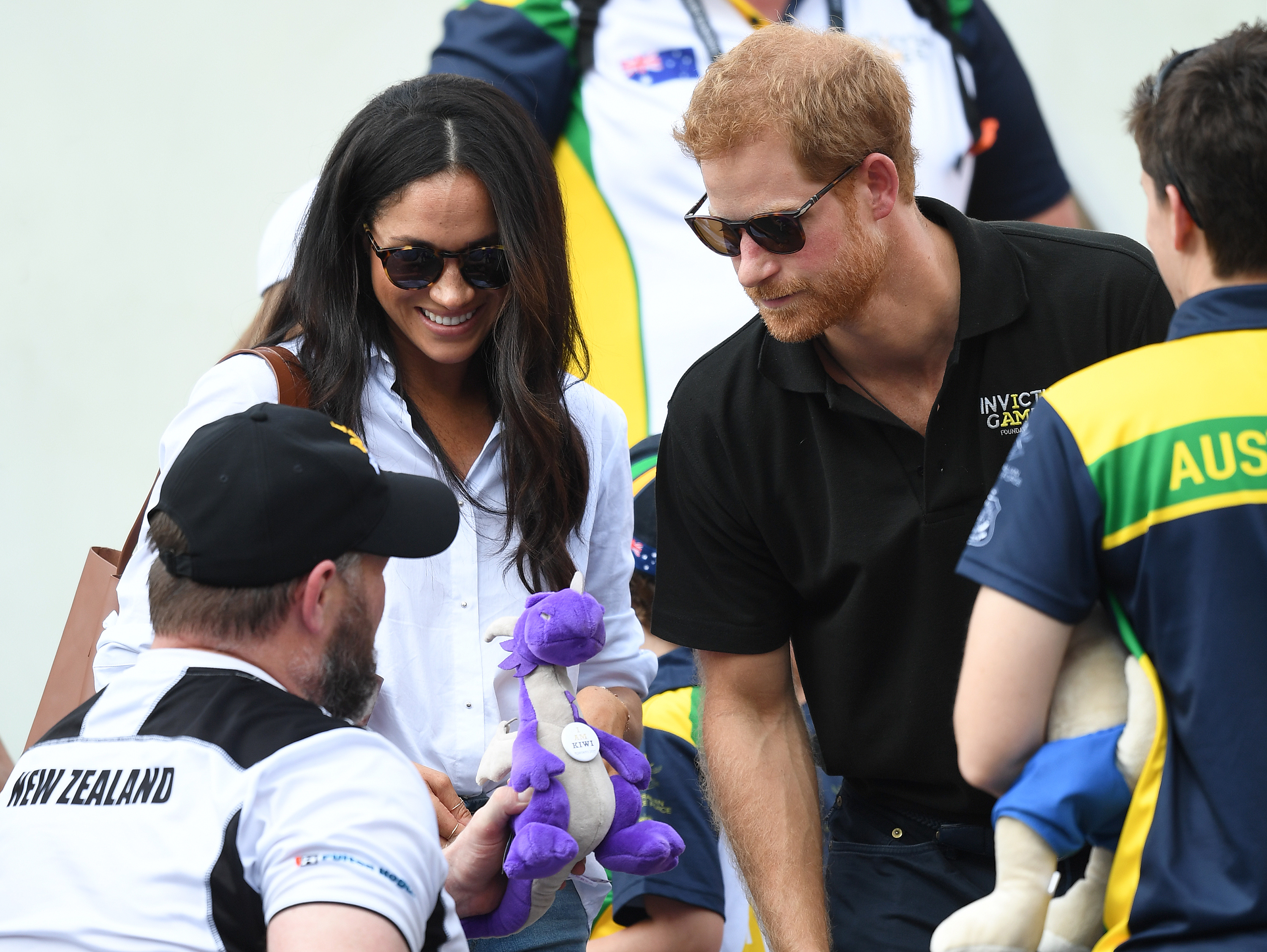 FOTO| Prințul Harry și Meghan Markle, prima apariție publică oficială