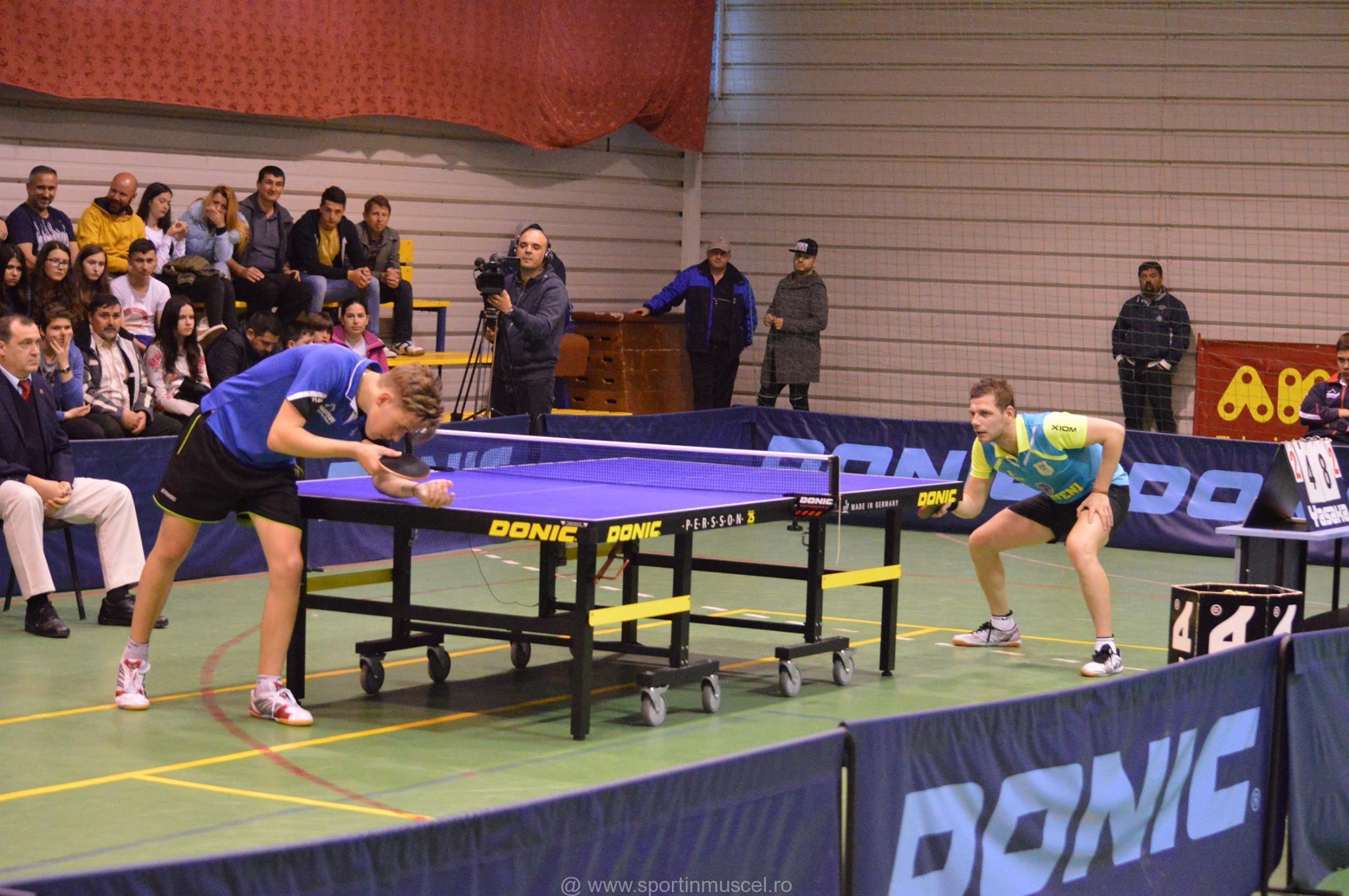 CS Mioveni şi-a antamat titlul de campioană a României la tenis de masă