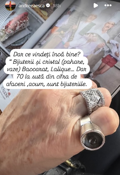 Cum au apărut socrii Andreei Esca în România. Anne și Melkom Eram locuiesc la Paris, unde au o afacere: „I-am plimbat prin Brașov și Poiană”