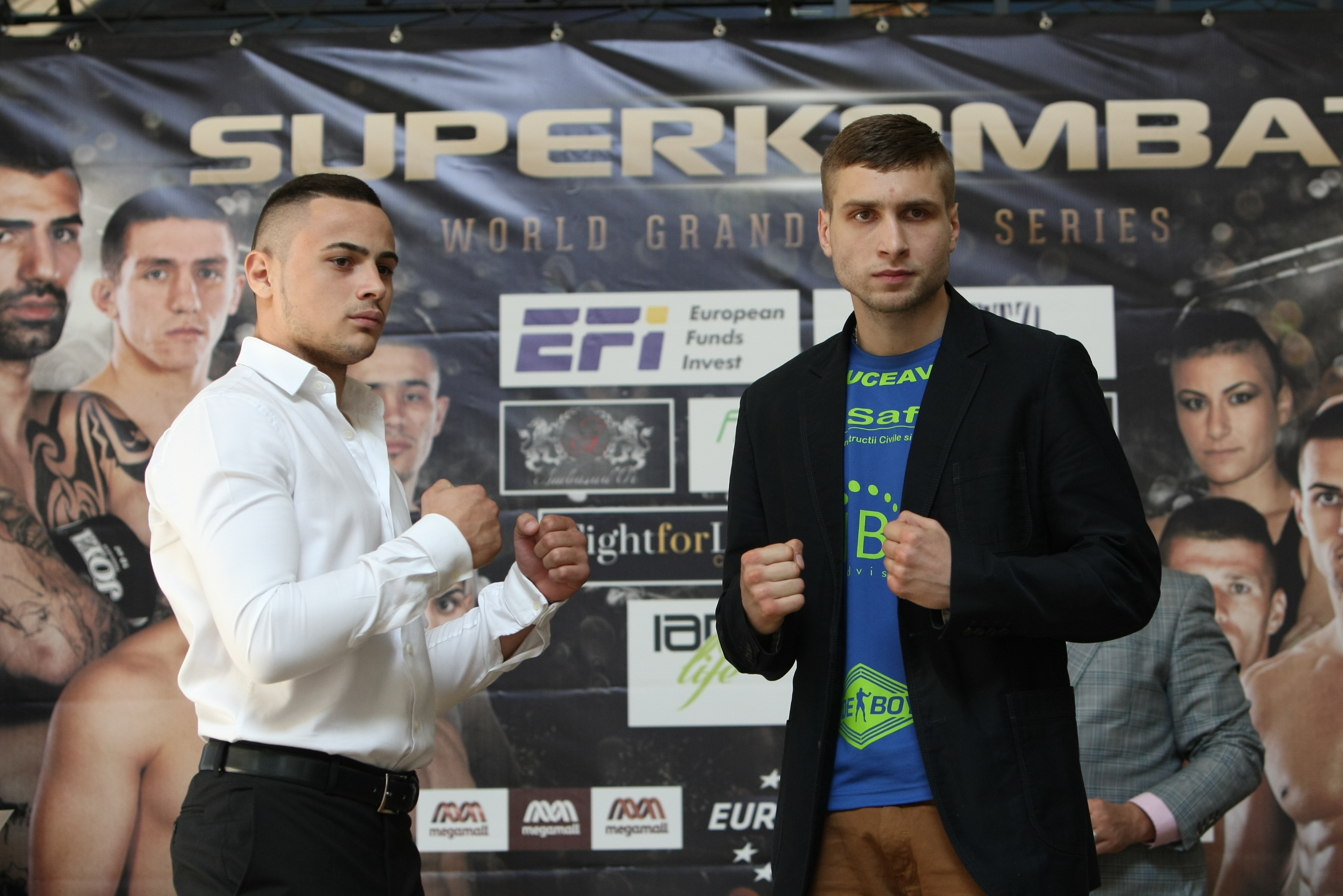Luptătorii de la Superkombat București au trecut cu bine de proba cântarului oficial / GALERIE FOTO