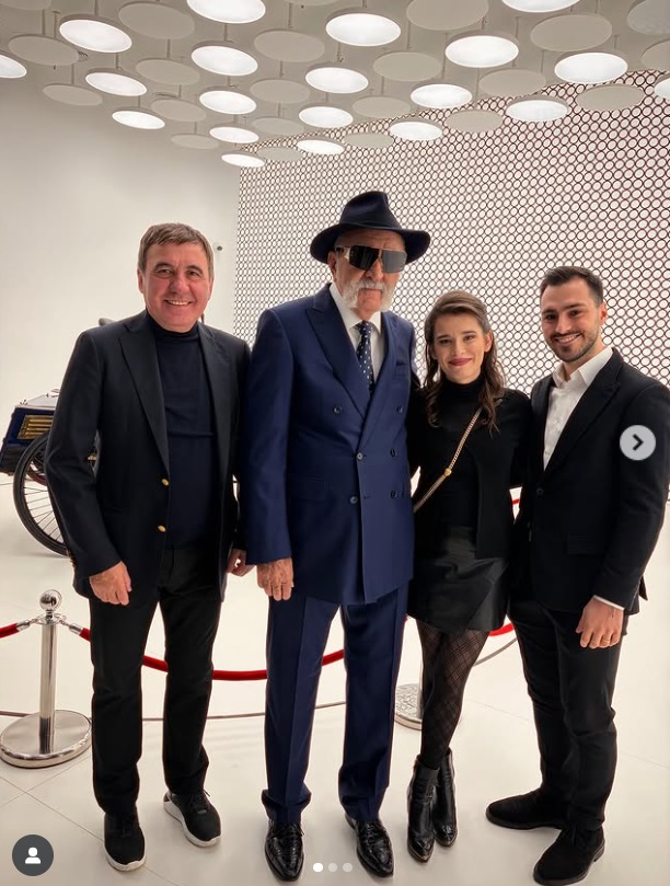 Ion Țiriac, apariție alături de Ioana, unica lui fiică. La același eveniment au fost și Kira Hagi și soțul Thomas Ferfelis