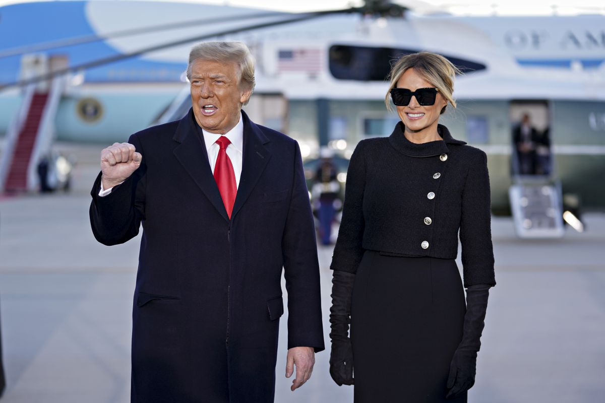 Melania Trump a atras toate privirile la secția de votare. Cum s-a îmbrăcat soția lui Donald Trump