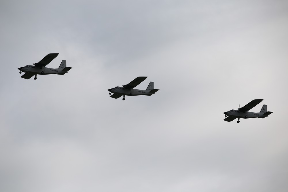 UPDATE. Programul BIAS 2018. Ce se întâmplă la show-ul aviatic cu 150 de aeronave şi peste 100 de piloţi şi paraşutişti din 13 ţări / FOTO&VIDEO