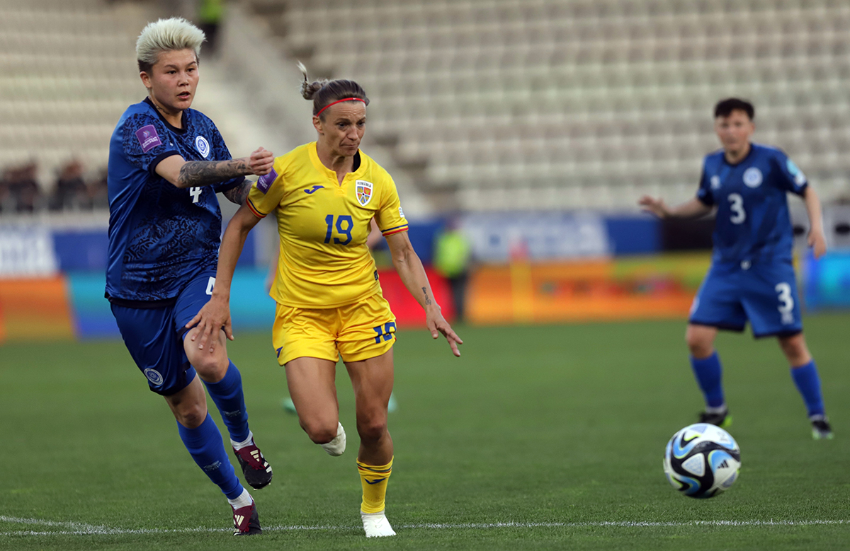 Au trecut de kazahe. Naționala feminină de fotbal a României, a doua victorie în preliminariile Euro 2025