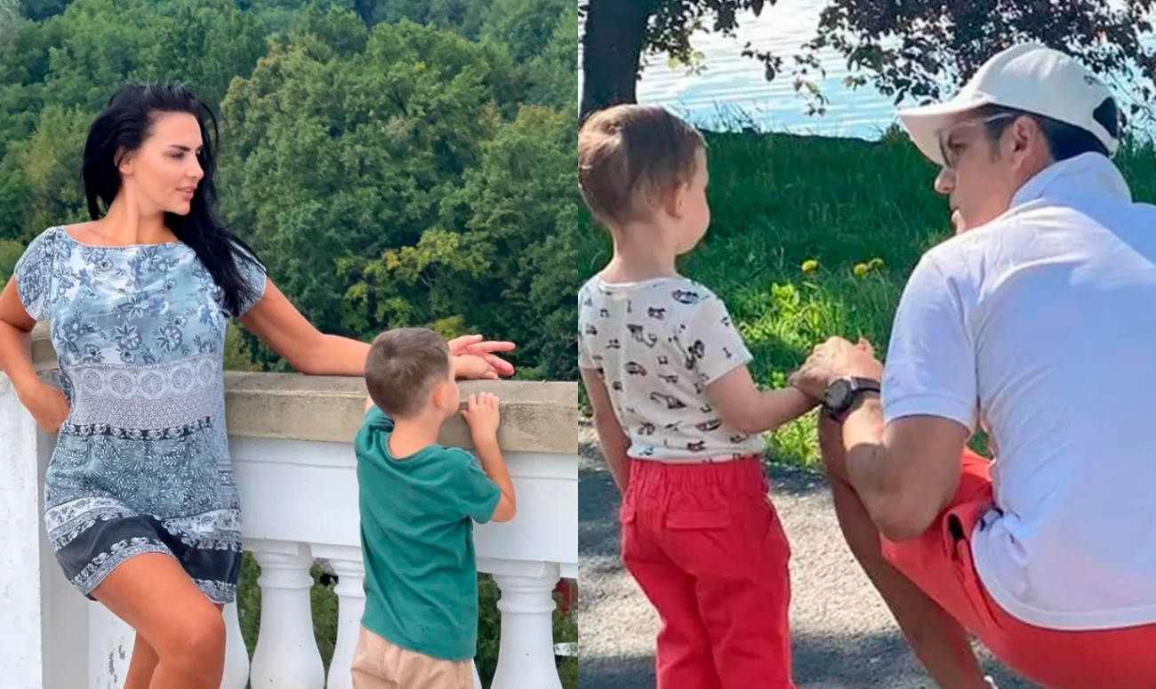 Imagini rare cu băiețelul lui Ștefan Bănică jr și al Laviniei Pîrva. Alexandru a împlinit 5 ani: „Nu știu când a crescut”