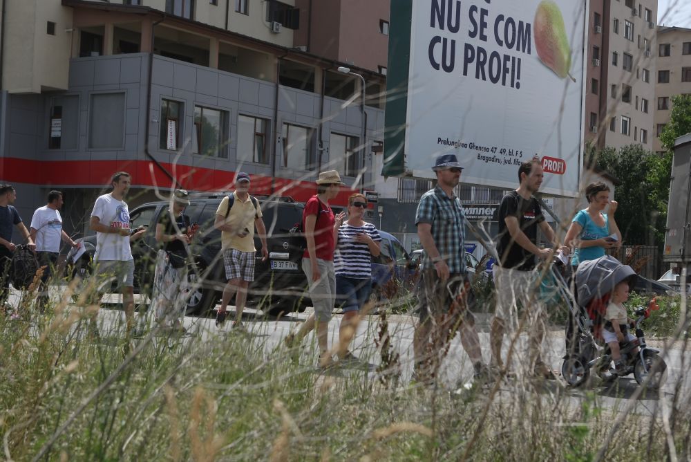FOTO/ Protest în Prelungirea Ghencea. Este a 10-a acțiune de protest din ultimii 5 ani