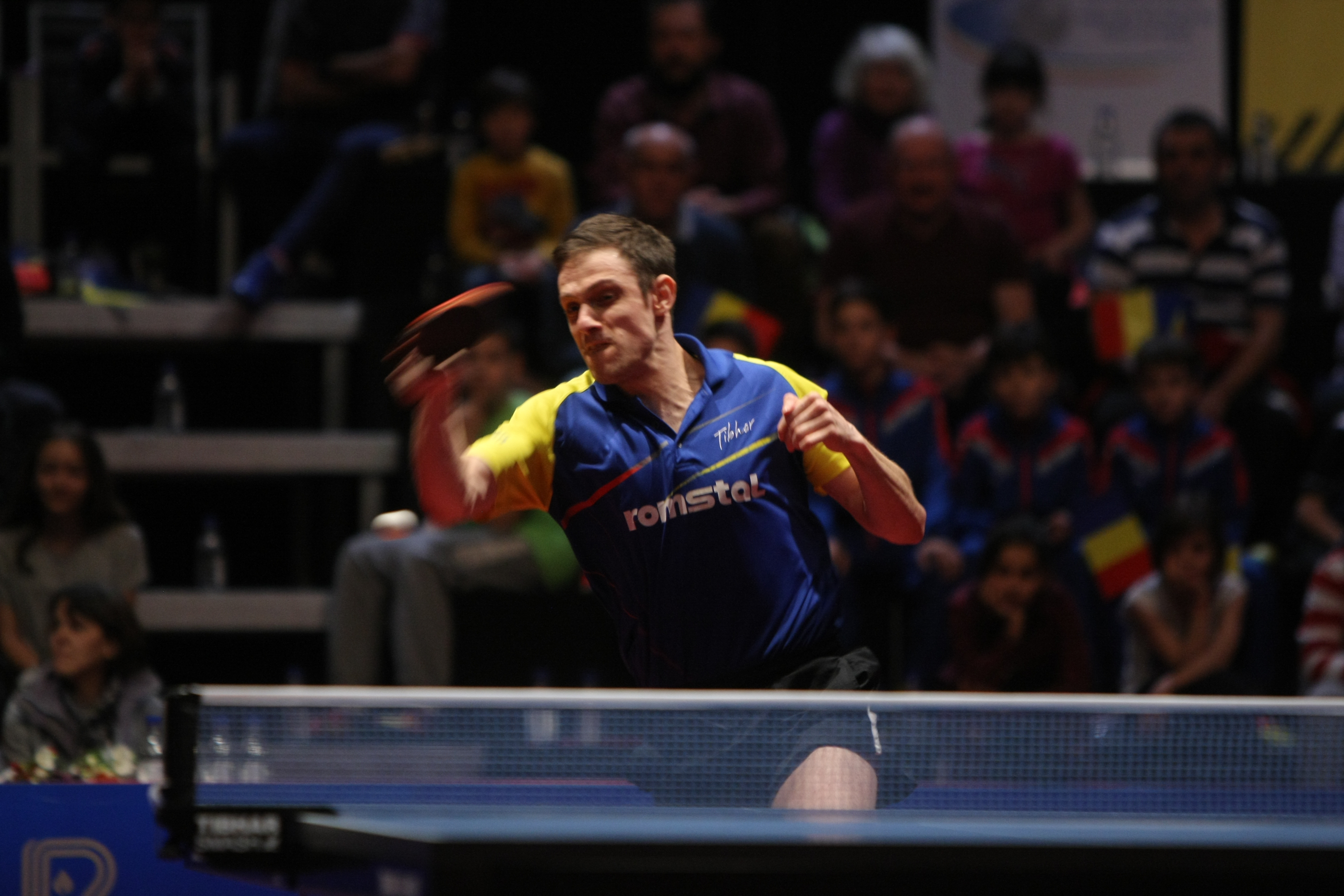 Echipa masculină de tenis de masă a României a încheiat neînvinsă grupa preliminară pentru Campionatul European 2017 | GALERIE FOTO
