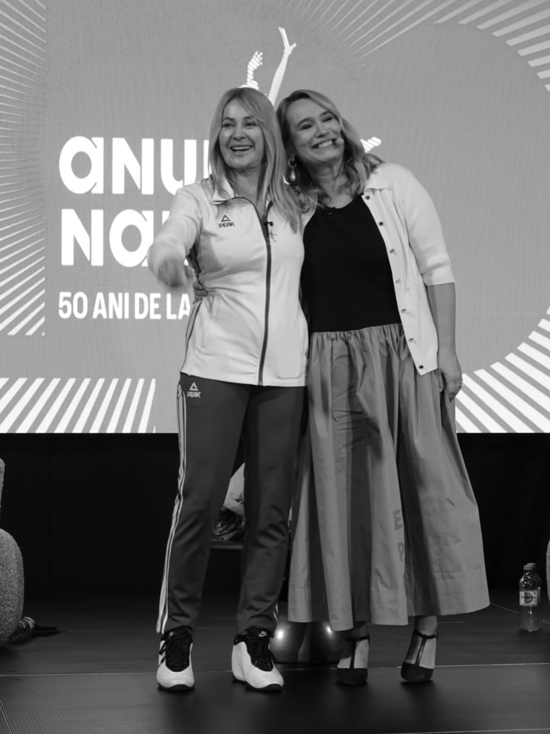 Ce au vorbit Andreea Esca și Nadia Comăneci la Cluj: „Era o încăpere mică”