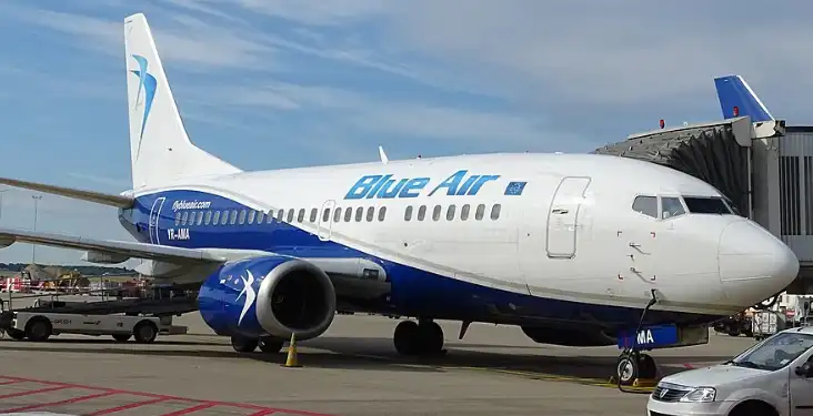 Avioanele Blue Air se vând la prețul unei garsoniere din Cluj, la licitație
