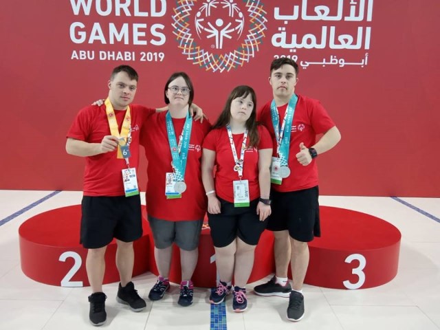 56 de medalii pentru delegația României la Jocurile Mondiale de Vară Special Olympics Abu Dhabi 2019