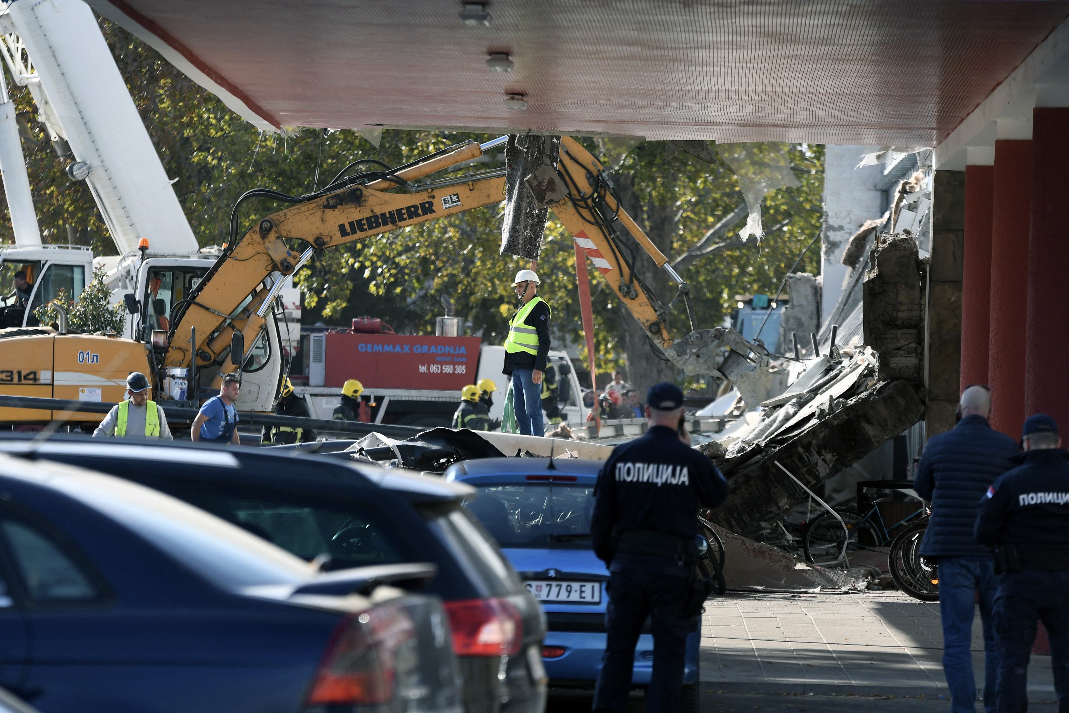 13 morți în Serbia, după ce acoperișul unei gări din Novi Sad s-a prăbușit | VIDEO