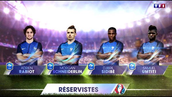 Didier Deschamps a anunțat lotul Franței pentru Euro 2016, în direct la TV. Am scăpat și de Ben Arfa | VIDEO
