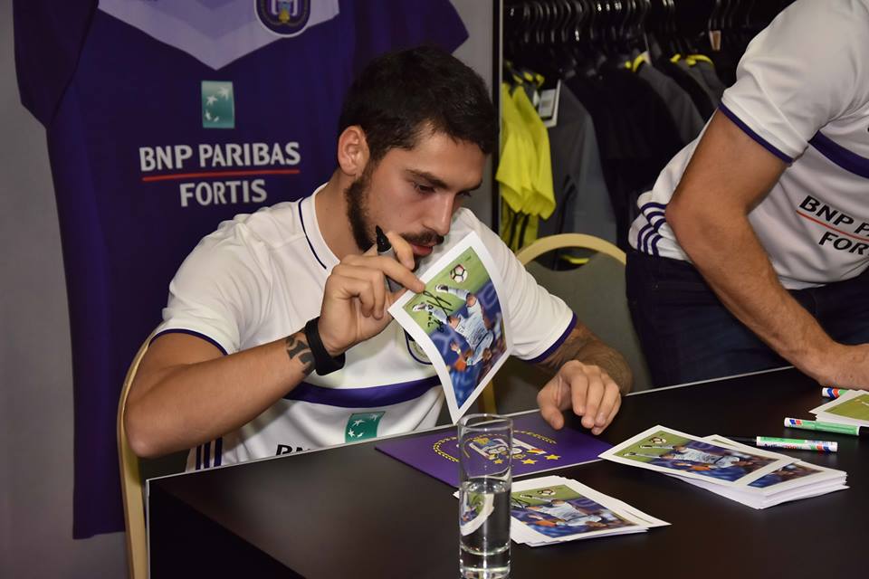 Nicolae Stanciu și Alexandru Chipciu sunt iubiți de fanii echipei Anderlecht | GALERIE FOTO&VIDEO