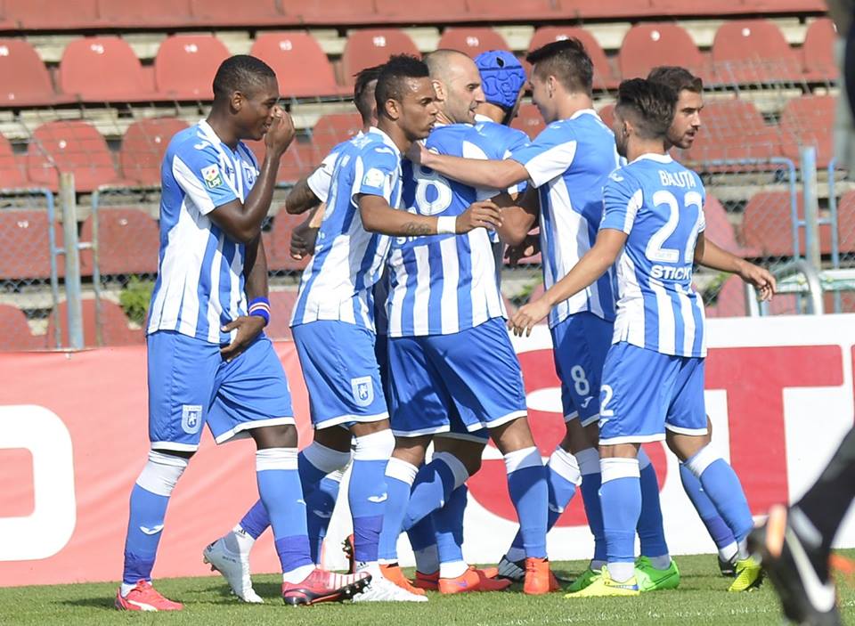LIGA I: CSU CRAIOVA - CSMS IAȘI 2-0. ^Bawab i-a arătat lui Keșeru cum trebuia să execute lovitura liberă din meciul cu Ungaria / FOTO ÎN ARTICOL