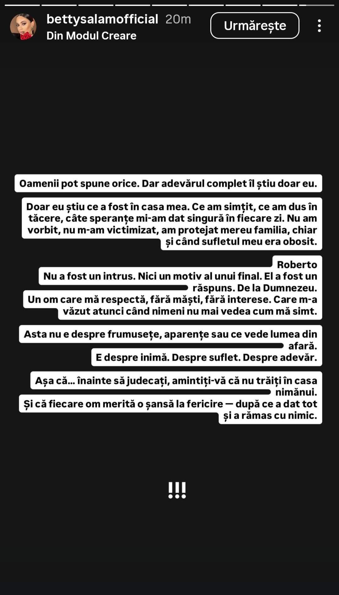 Cine este noul iubit al lui Betty, fiica lui Florin Salam. Artista a divorțat de soț și le răspunde celor care o acuză de infidelitate. „Nu cer milă”