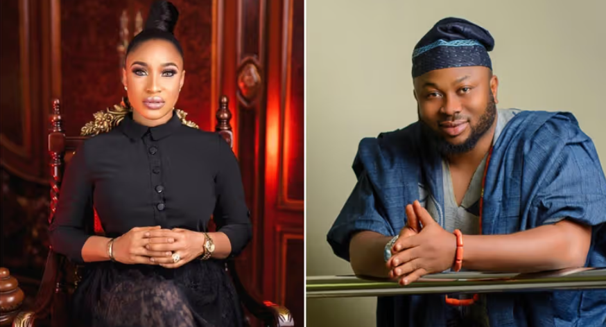 Tonto Dikeh and and ex-husband, Churchill Olakunle