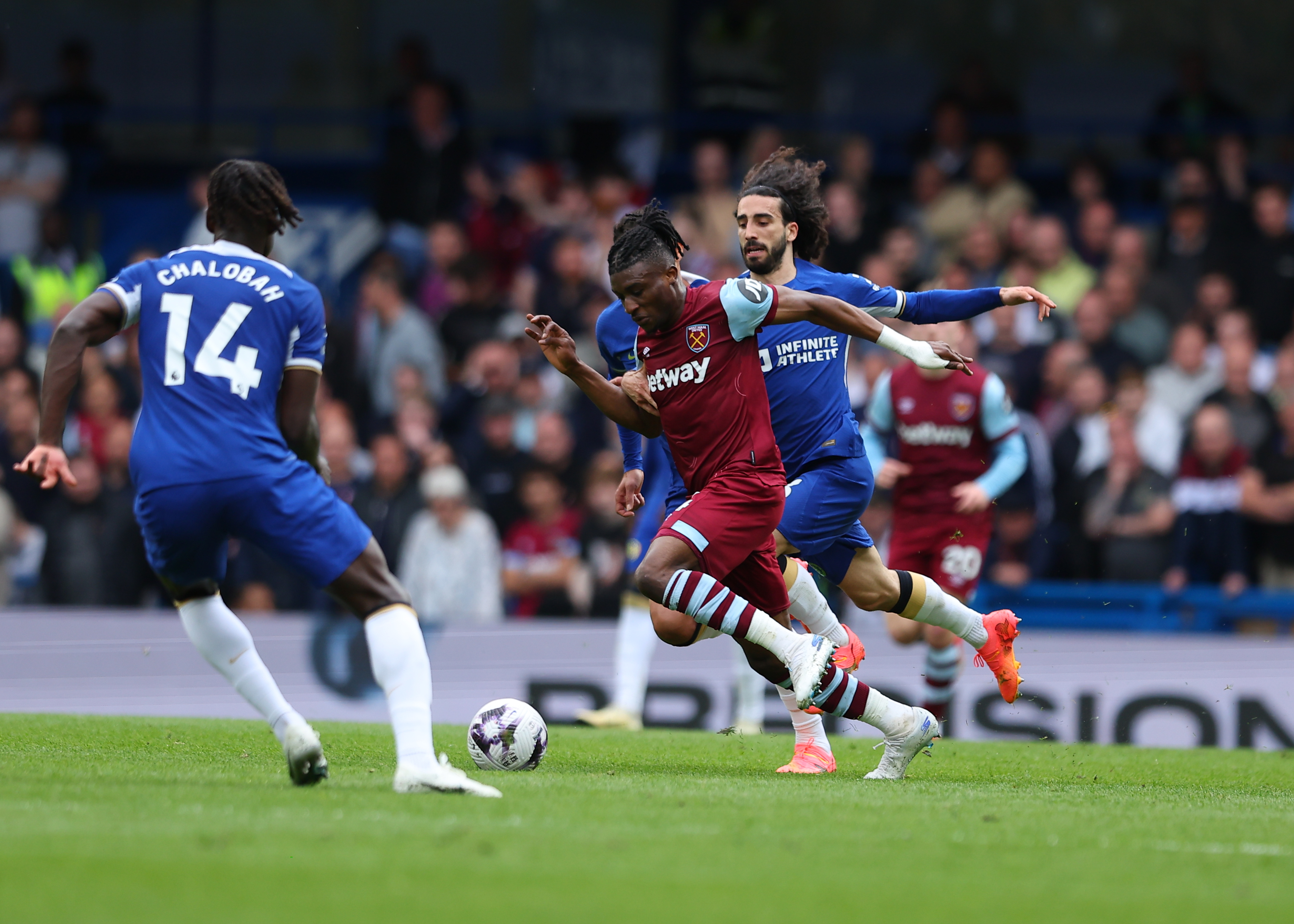 Kudus chalks Premier League dribbling record with performance against Chelsea