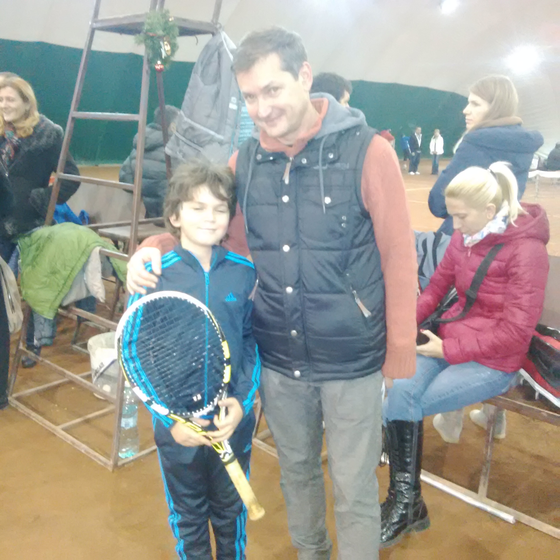 Damian Cucu visează să-l ajungă pe Federer, chiar dacă îl admiră pe Nadal / GALERIE FOTO