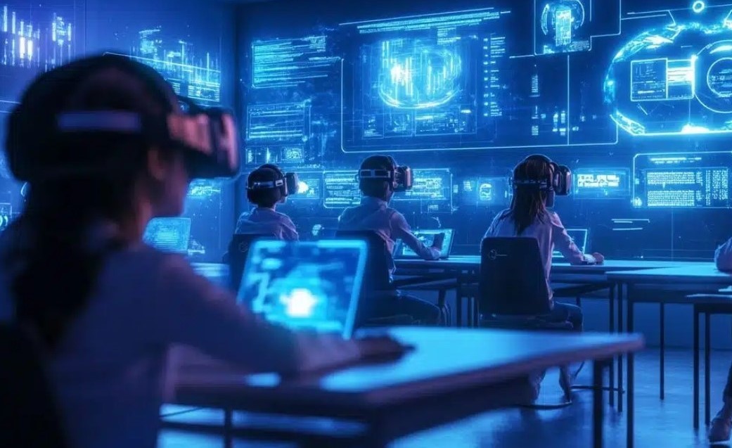 Tényleg itt az oktatási forradalom? Megérkezett az első tanár nélküli, digitális osztályterem – videó