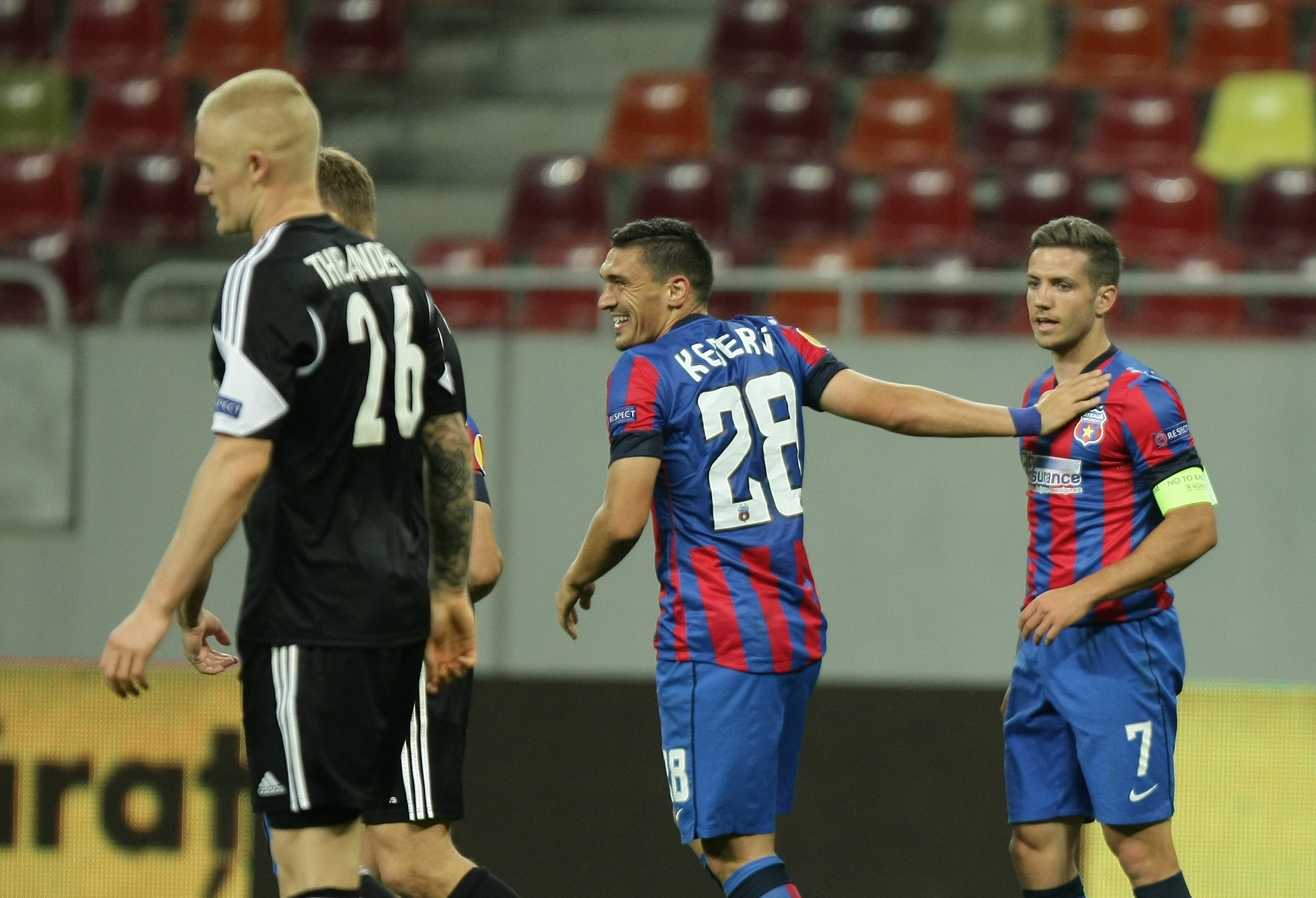 FOTO & VIDEO/ Steaua - Aalborg 6-0. Şase goluri în 22 de minute!!!