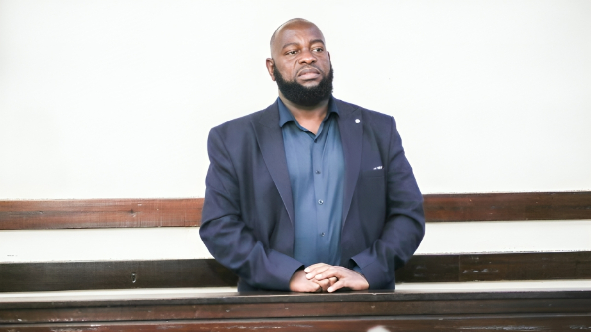 Uchumi CEO Lawrence Ngao appears in court over alleged theft of a chimney extractor fan from Hotspot Coffee Lounge at Lang’ata Hyper branch, Nairobi. [The Star/Online]