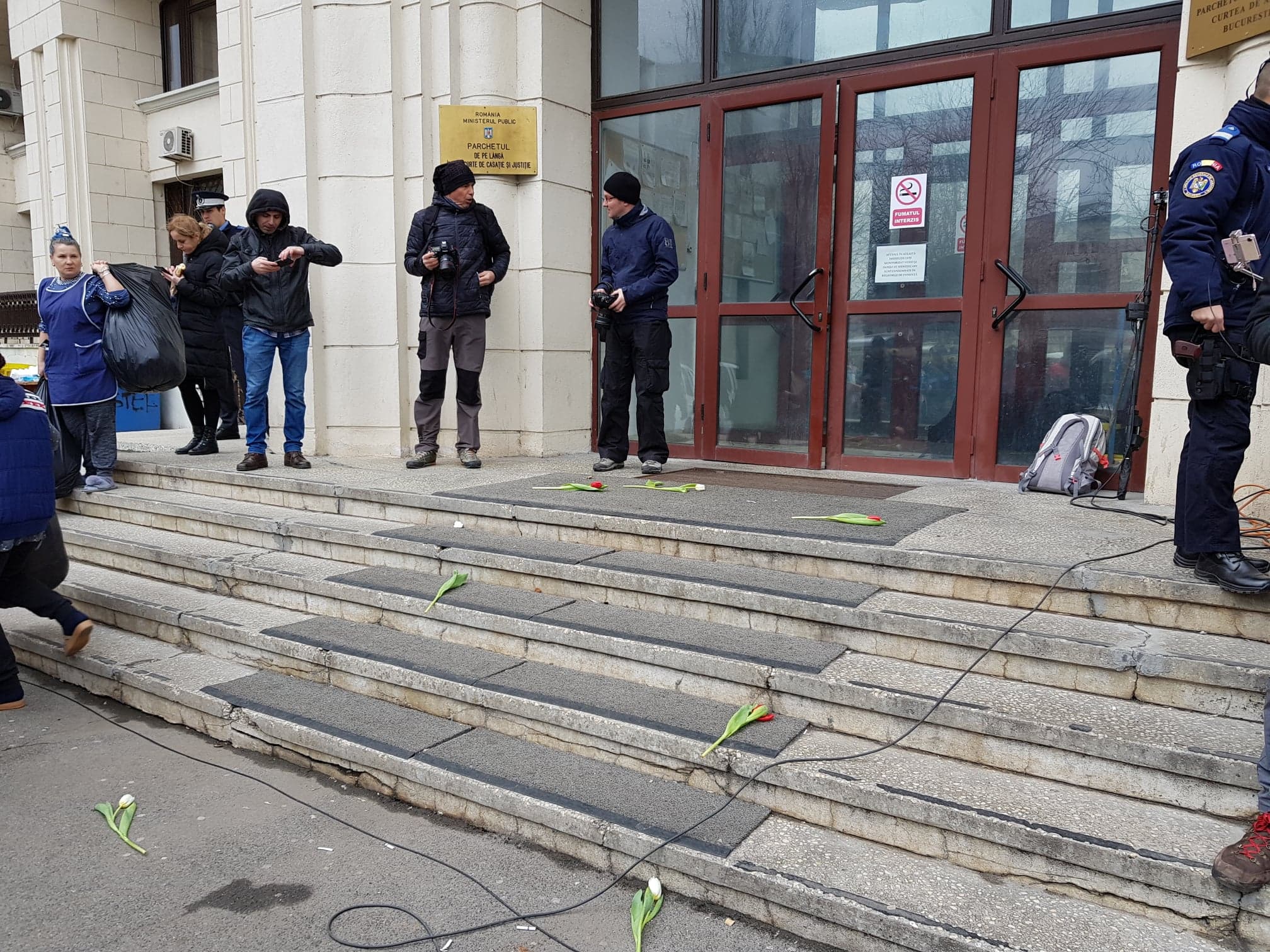 UPDATE. Laura Codruța Kovesi, la ieșirea de la Parchetul General: "De doi ani de zile sunt hărțuită"