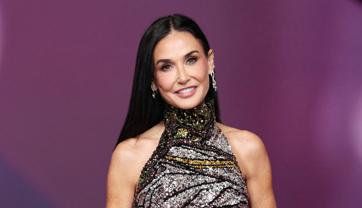 Demi Moore ezúttal cuki kiskutyáját vitte el a díjátadóra
