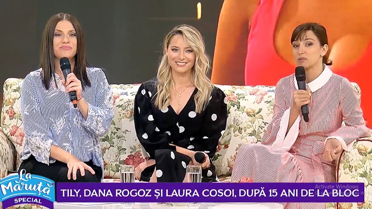 Ce spune Dana Rogoz despre prietenele ei, Laura Cosoi și Adela Popescu. „Ne-am împrăștiat. Viața ne-a cam luat”
