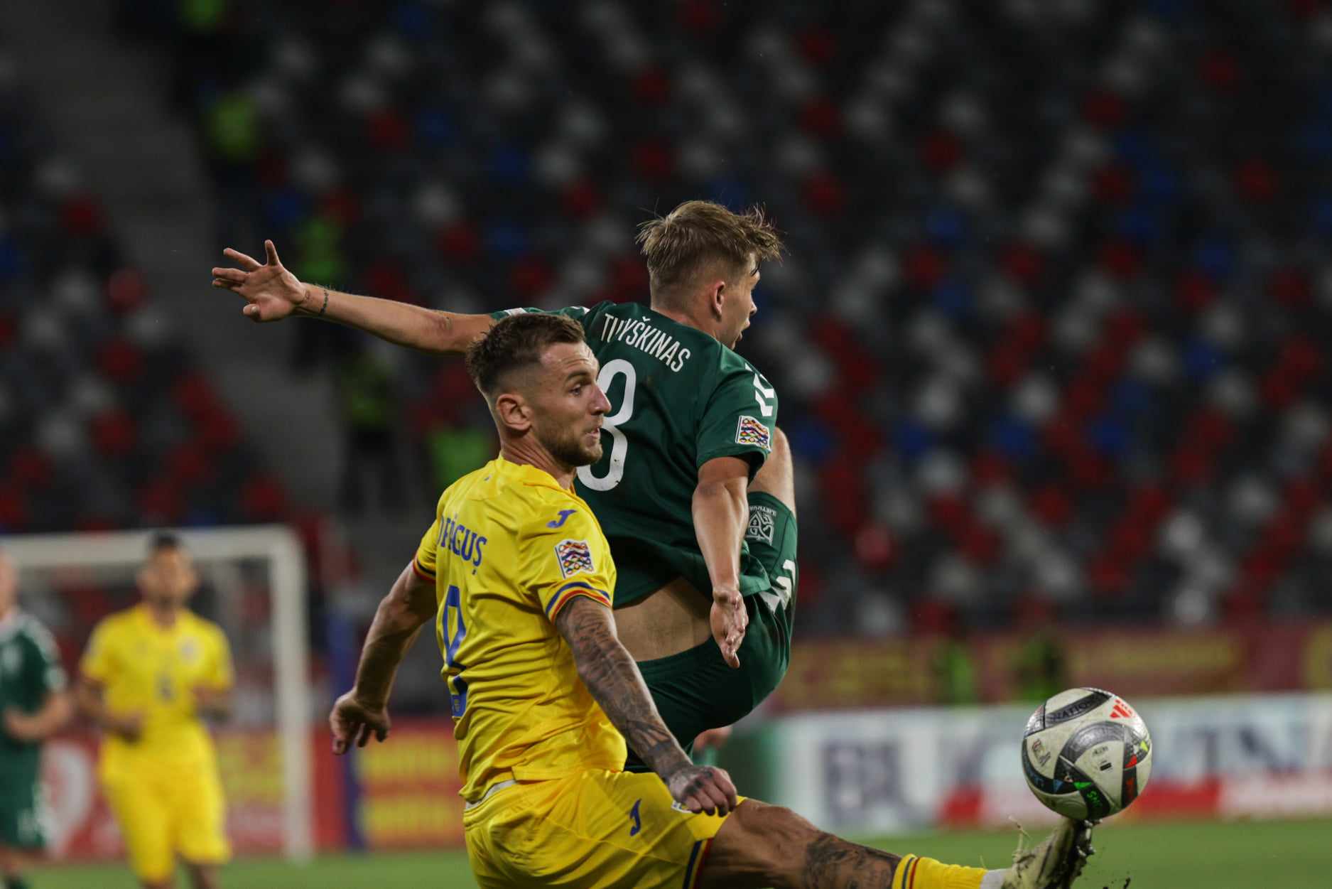 România - Lituania 3-1, în Liga Națiunilor. Schimbările lui Mircea Lucescu au adus victoria. VAR ne-a salvat de două ori