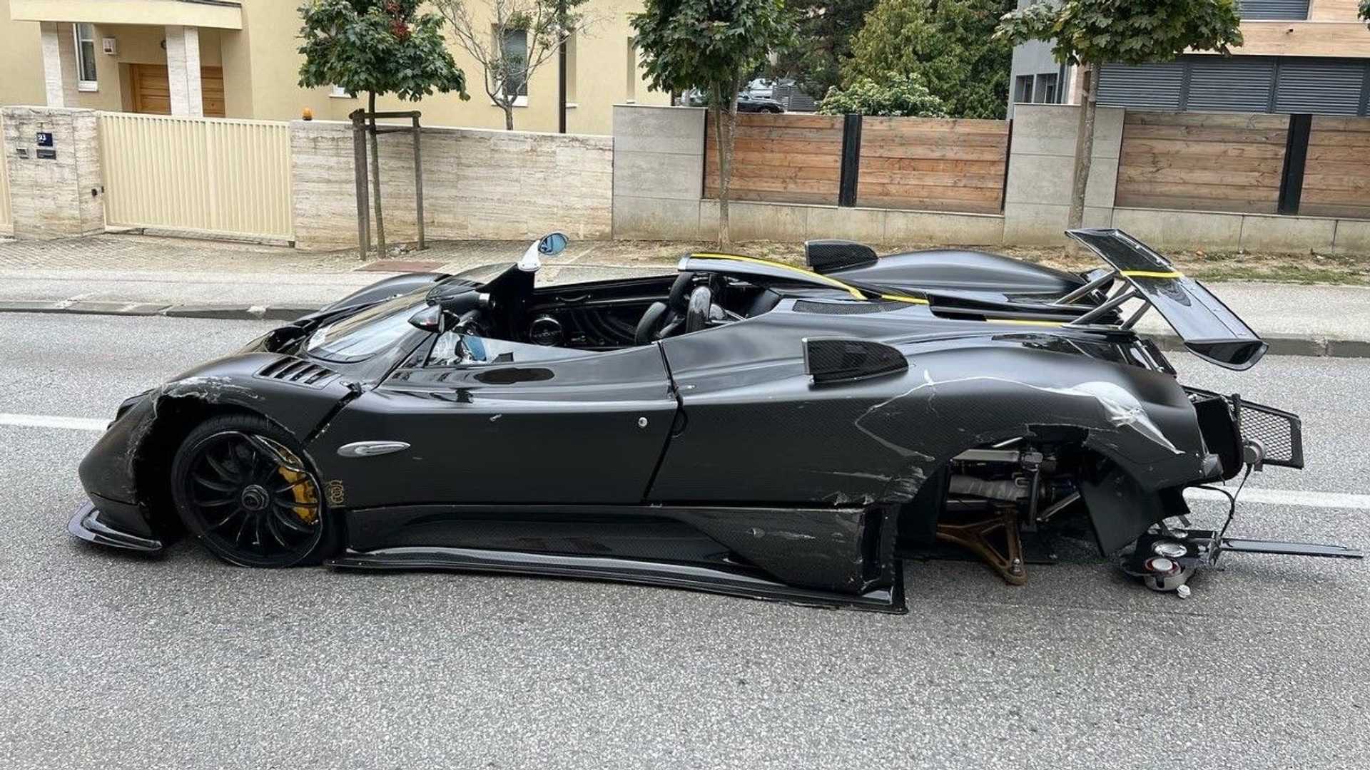 Bolid de 15 milioane de euro, implicat într-un accident la Zagreb. Au fost construite doar trei exemplare - VIDEO
