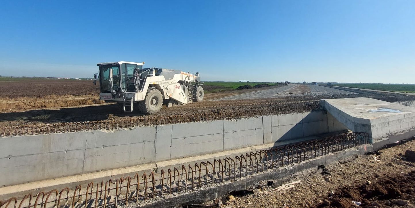 Progres pe șoseaua care va lega DN 69 de A1: o rută mai rapidă de la Timișoara spre autostradă