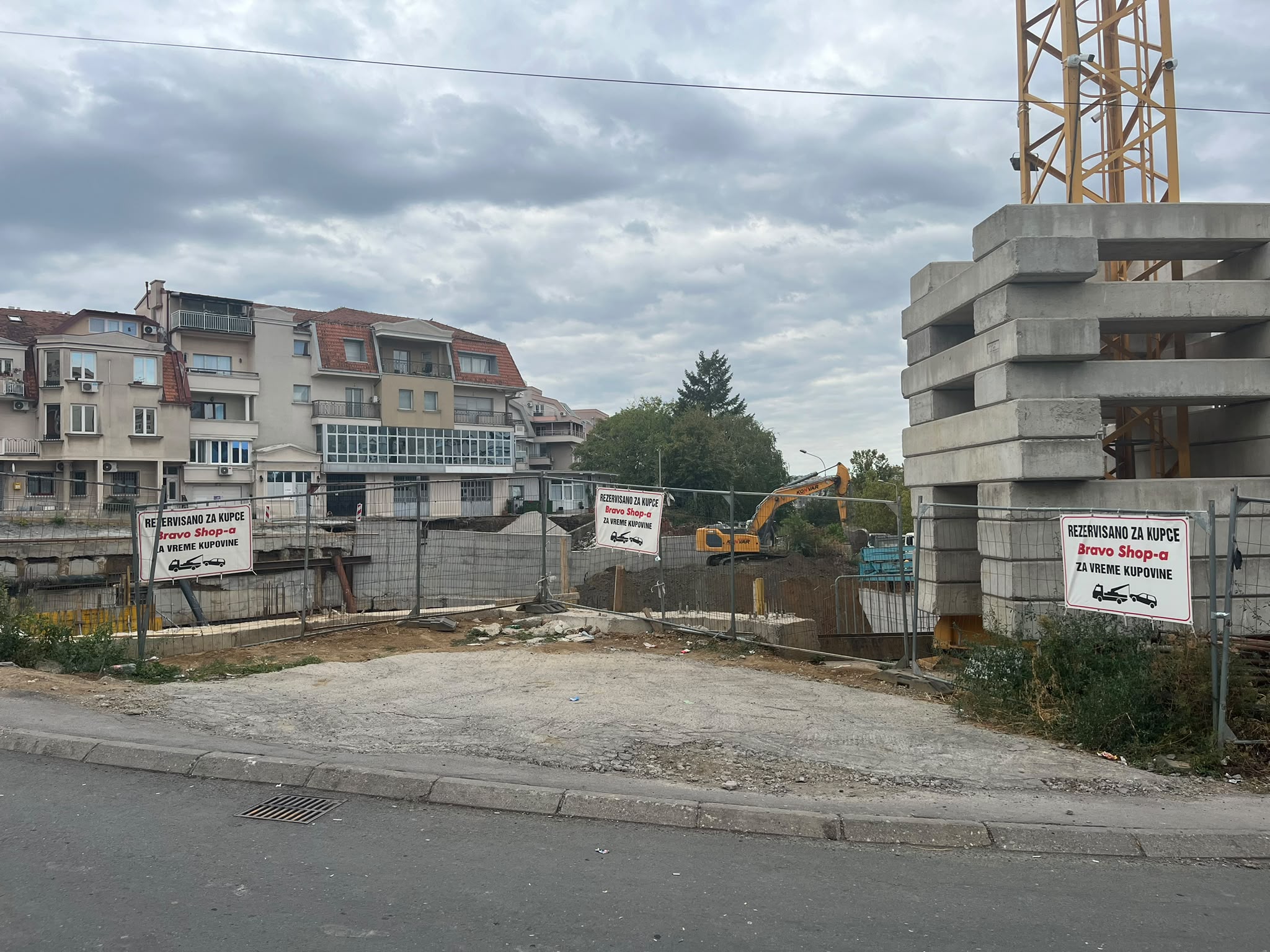 Istraga o urušavanju zida u Vojvode Vlahovića, gradilište zatvoreno