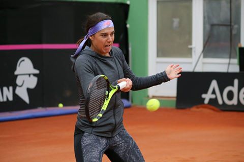 Simona Halep se pregătește cu zâmbetul pe buze pentru confruntarea cu Marea Britanie din Fed Cup | GALERIE FOTO&VIDEO
