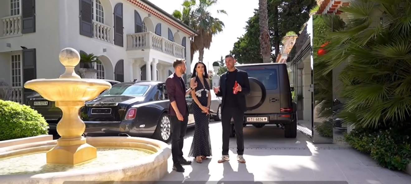 Imagini din casa în care Andreea Sasu și Philipp Plein locuiesc. Doar în filme mai vezi așa ceva
