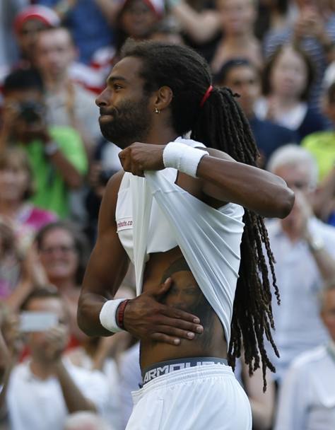 Dustin Brown - dedicație specială, după ce l-a eliminat pe Rafa Nadal / GALERIE FOTO